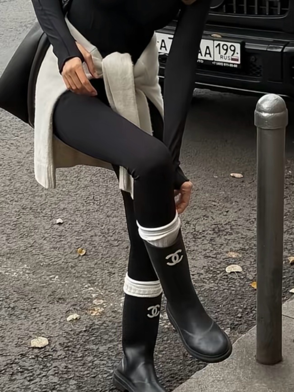 CHANEL Wellington Rain Boots